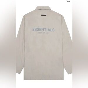 Essentials Fear of God Beige Jacket